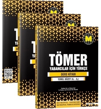 TÖMER Yabancılar İçin A1-A2 Türkçe Öğretim Seti | Metropol Yayınları
