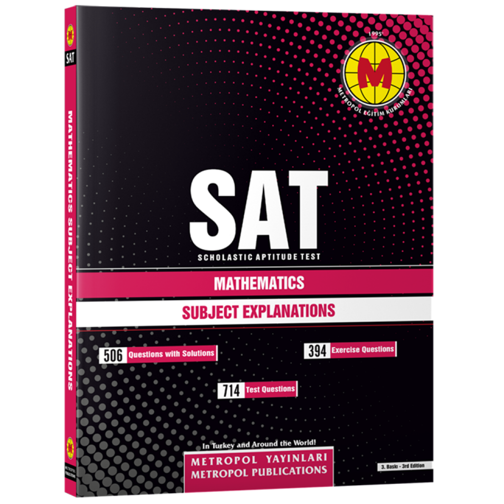 Metropol Yayınları SAT Mathematics Subject Explanations