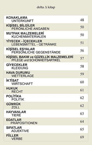 Almanca Dil Kartları | Delta Kültür Yayınevi