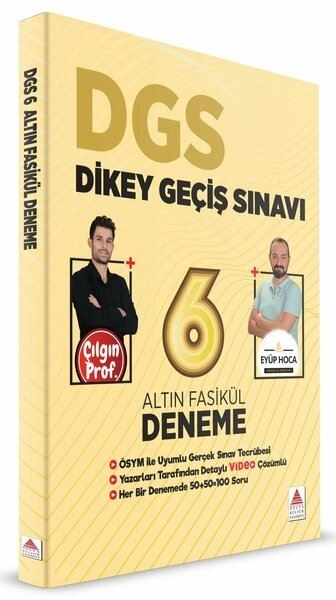 DGS 6’lı Altın Fasikül Deneme Seti | Delta Kültür Yayınları