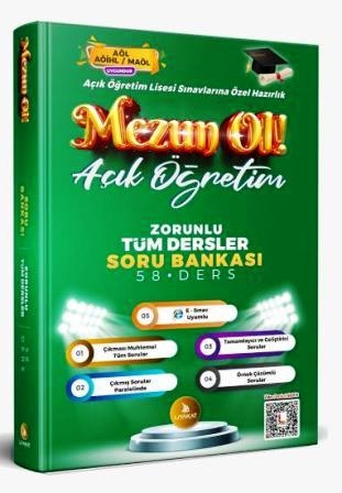 2025 Mezun OL – AÖL Zorunlu Dersler İçin Soru Bankası Hazırlık Kitabı
