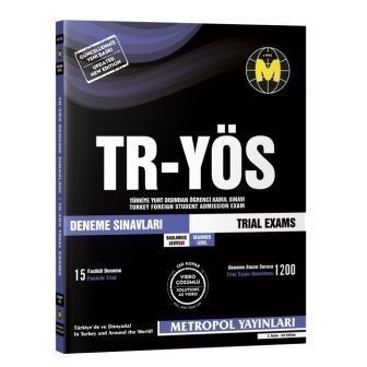 TR-YÖS Set-6 | Deneme Sınavları Kitap Seti | Metropol Yayınları