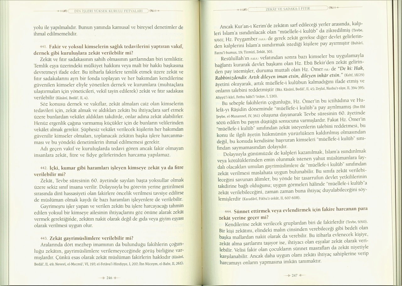 Fetvalar Din İşleri Yüksek Kurulu | Diyanet İşleri Başkanlığı Yayınları