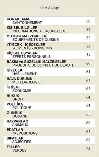 Fransızca Dil Kartları | Delta Kültür Yayınevi