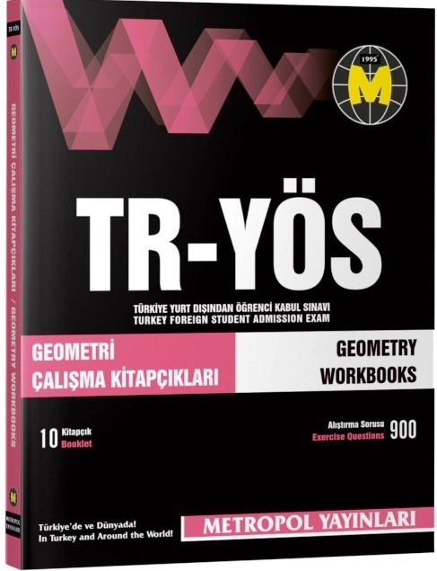 TR-YÖS Geometri Çalışma ve Ödev Kitapçıkları | Metropol Yayınları