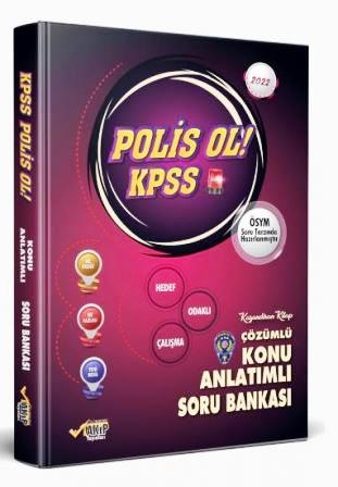 KPSS Polis OL–2025 Hedef Odaklı Konu Anlatımı ve Soru Bankası
