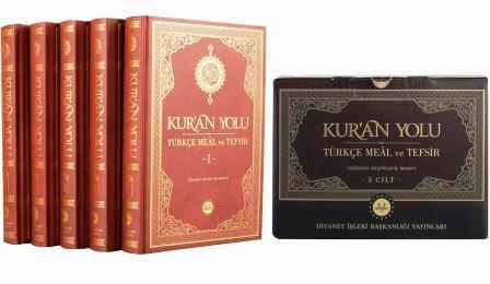 Kuran Yolu Türkçe Meal ve Tefsir 5 Cilt-Diyanet İşleri Başkanlığı
