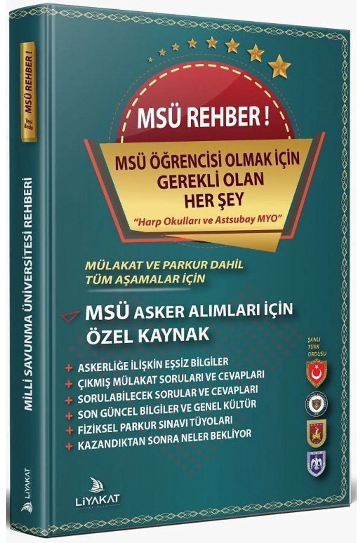 2025 MSÜ Rehber: Mülakat ve Parkur – Öğrenci Alımları Özel Kaynak | Liyakat Yayınları