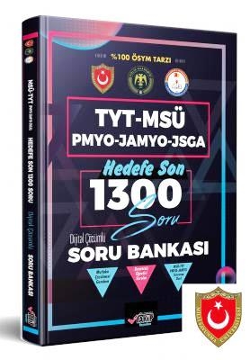MSÜ 2025 – Hedefe Son 1300 Çözümlü Soru Kitabı