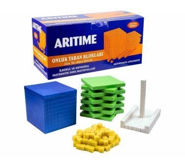 Onluk Taban Blokları – Renkli Birlik, Onluk, Yüzlük Matematik Eğitim Materyali