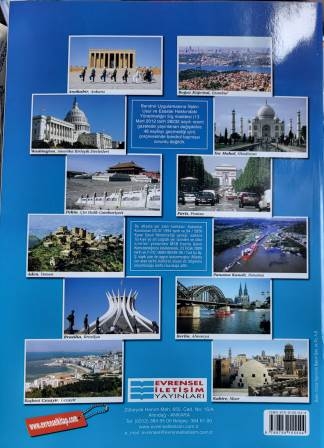 Resimli ve Grafikli Orta Atlas | Ülke Bayraklı