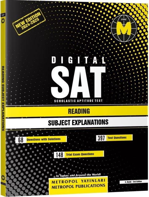 Digital SAT Set-2 | Reading & Writing Kitap Seti | Metropol Yayınları