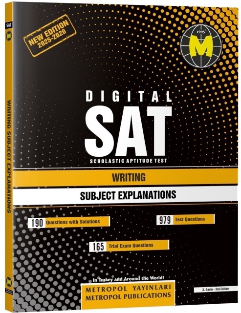 Digital SAT Writing (New Edition) – Subject Explanations | Metropol Yayınları