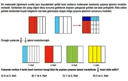 Şeffaf Kesir Kartları-Matematik Öğrenimini Kolaylaştıran Pratik Eğitim Seti