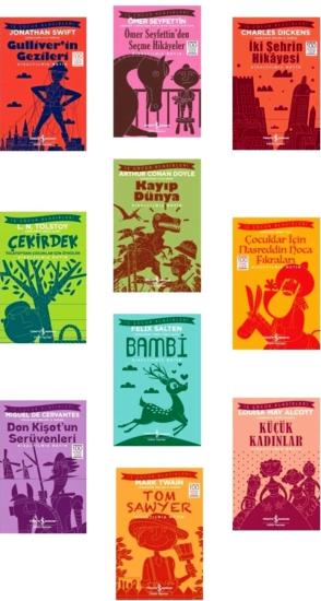 100 Temel Eser 10lu Dünya Çocuk Klasikleri Seti