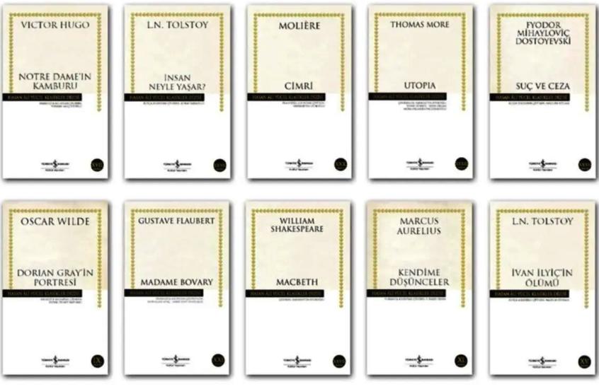 Hasan Âli Yücel Dünya Klasikleri – 10 Kitaplık Set