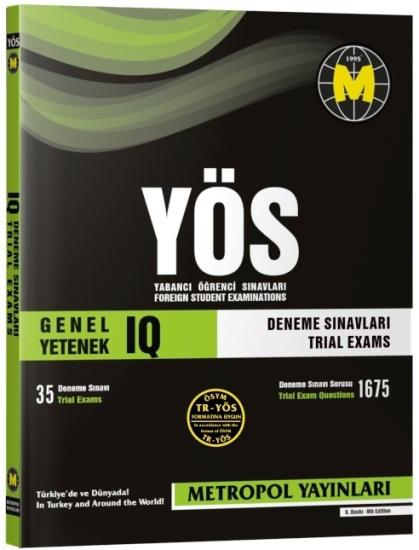 TR-YÖS Genel Yetenek IQ Deneme Sınavları-35 Fskl