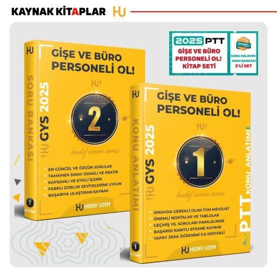 PTT Gişe ve Büro Personeli Kitap Seti