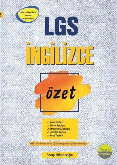 8. Sınıf İngilizce Özet Kitabı | LGS Hazırlık
