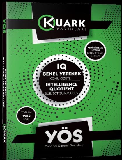 TR-YÖS Genel Yetenek IQ Konu Özetli Kitap