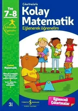 7–8 Yaş Çıkartmalarla Kolay Matematik