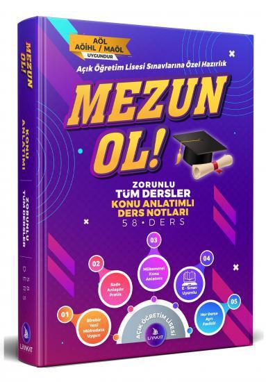Liyakat Yayınları 2023 Mezun Ol Zorunlu Tüm Dersler Konu Anlatımlı Ders Notları Açık Öğretim Lisesi