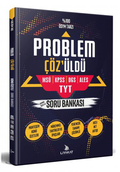 Liyakat Yayınları 2023 Problem Çözüldü - Konu Özetli Problemler Soru Bankası