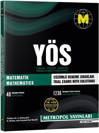 TR-YÖS Matematik Çözümlü Deneme Sınavları