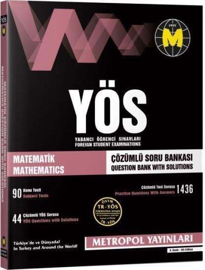 TR-YÖS Matematik Tüm Konular Çözümlü Soru Bankası