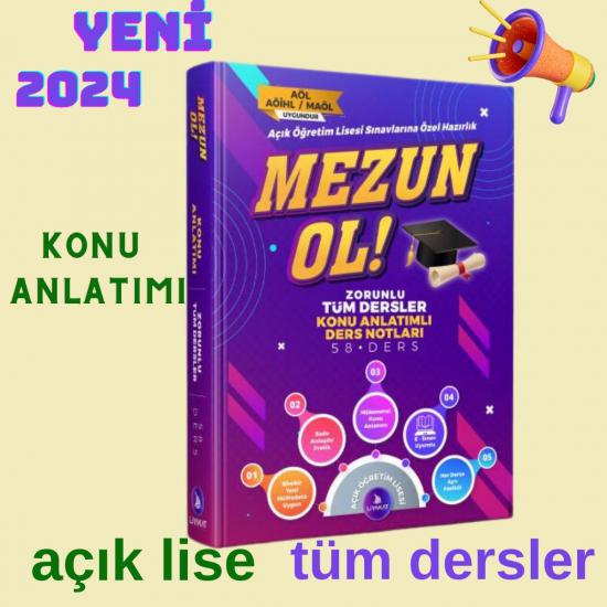 Liyakat Yayınları 2023 Mezun Ol Zorunlu Tüm Dersler Konu Anlatımlı Ders Notları Açık Öğretim Lisesi