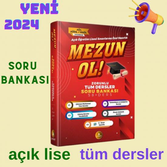 Liyakat Yayınları 2023 Mezun Ol Zorunlu Tüm Dersler Soru Bankası Açık Öğretim Lisesi