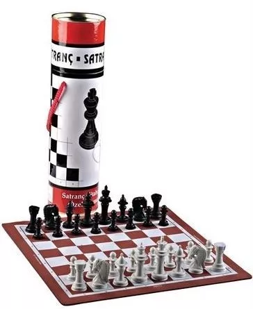 Silindir Kutulu Satranç Takımı | Delta Kültür Yay.