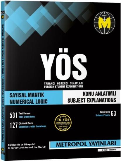 TR-YÖS Sayısal Mantık | Konu Anlatımlı ve Örnek Çö