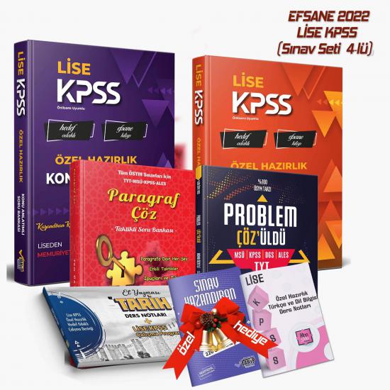 Süper Set 2023 Lise KPSS Konu Anlatımlı + Soru Bankası + Paragraf + Problematik
