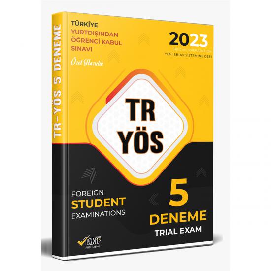 TR-YÖS DENEME 5 Lİ DENEME SETİ