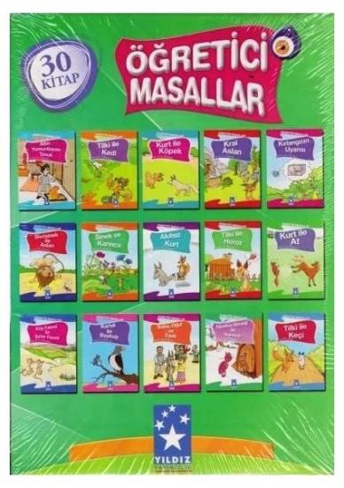 Öğretici Masallar 30 Kitap Takım Eğitici Masal Set