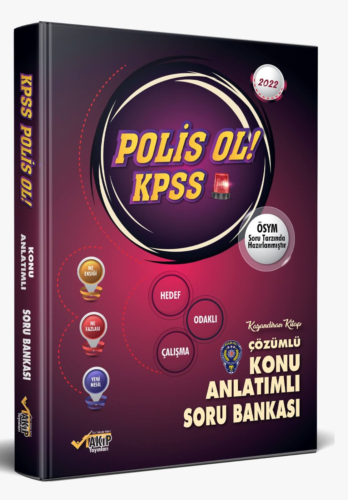 Takip Yayınları 2023 KPSS Polis Ol Konu Anlatımlı Soru Bankası