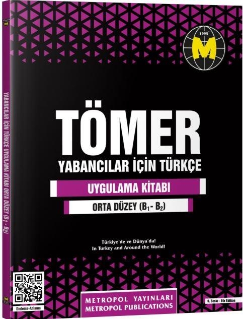 TÖMER B1-B2 Türkçe Öğretim Seti | Orta Düzey | Yabancılar İçin Türkçe | Metropol Yayınları