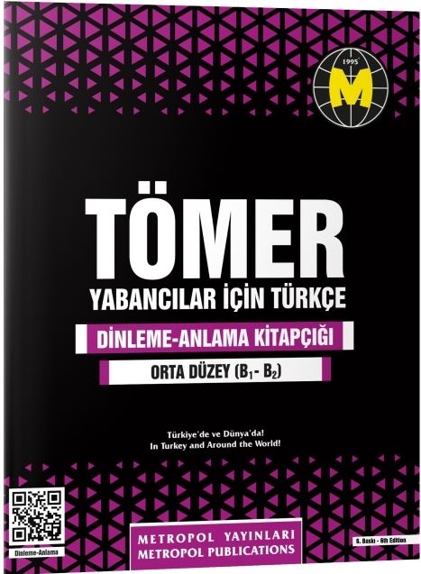 TÖMER B1-B2 Türkçe Öğretim Seti | Orta Düzey | Yabancılar İçin Türkçe | Metropol Yayınları