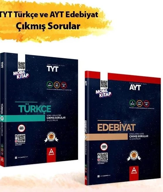 TYT Türkçe – AYT Edebiyat Çıkmış Sorular Seti | Konulara ve Zorluk Derecesine Göre Sıralı | A Yayınları