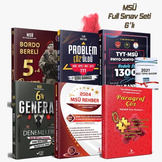 MSÜ Full Sınav & Deneme Paketleri (6’lı + 10’lu + Rehber + Soru Bankası) | Liyakat Yayınları