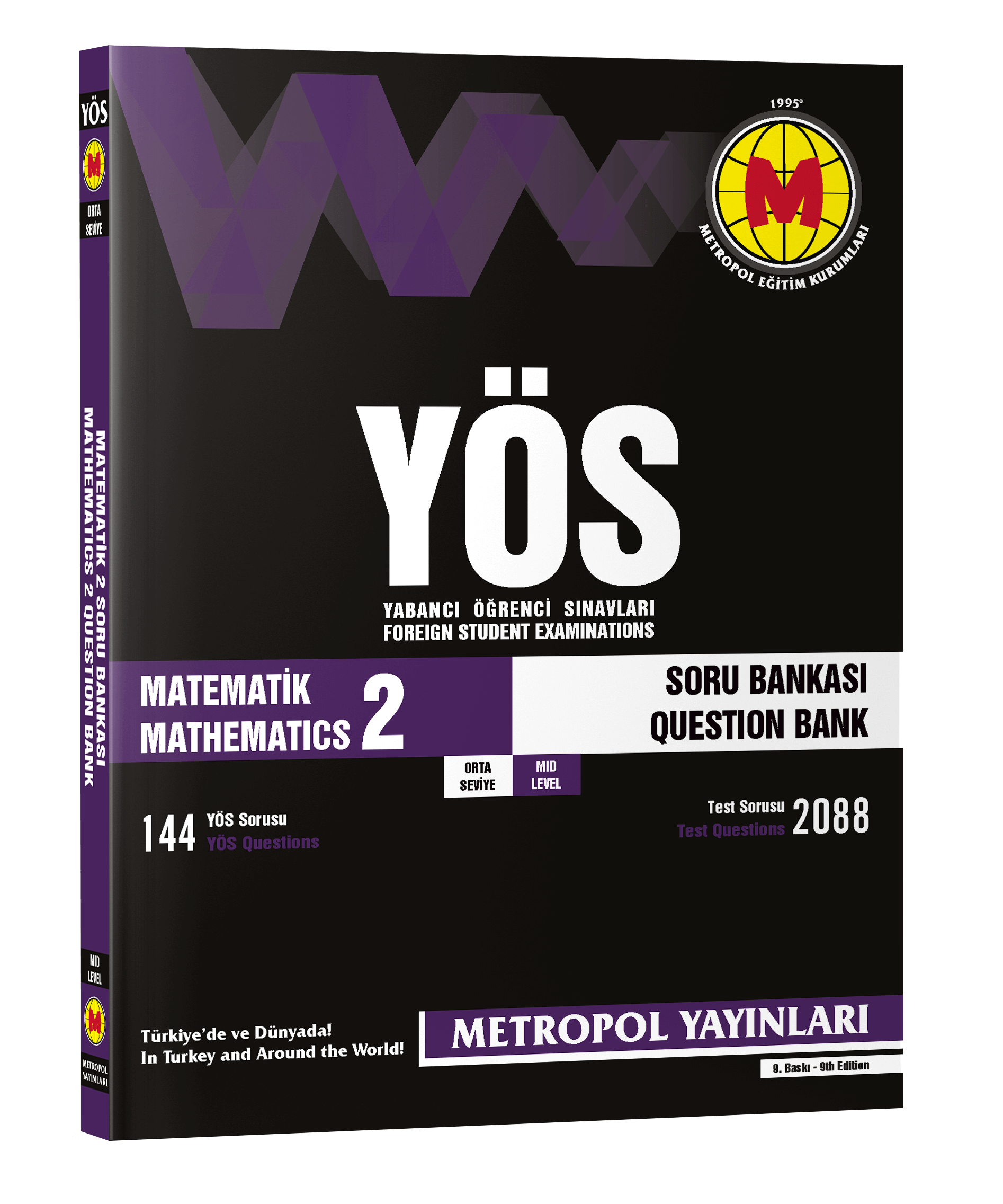 Metropol Yayınları 2023 YÖS Matematik -2 Soru Bankası